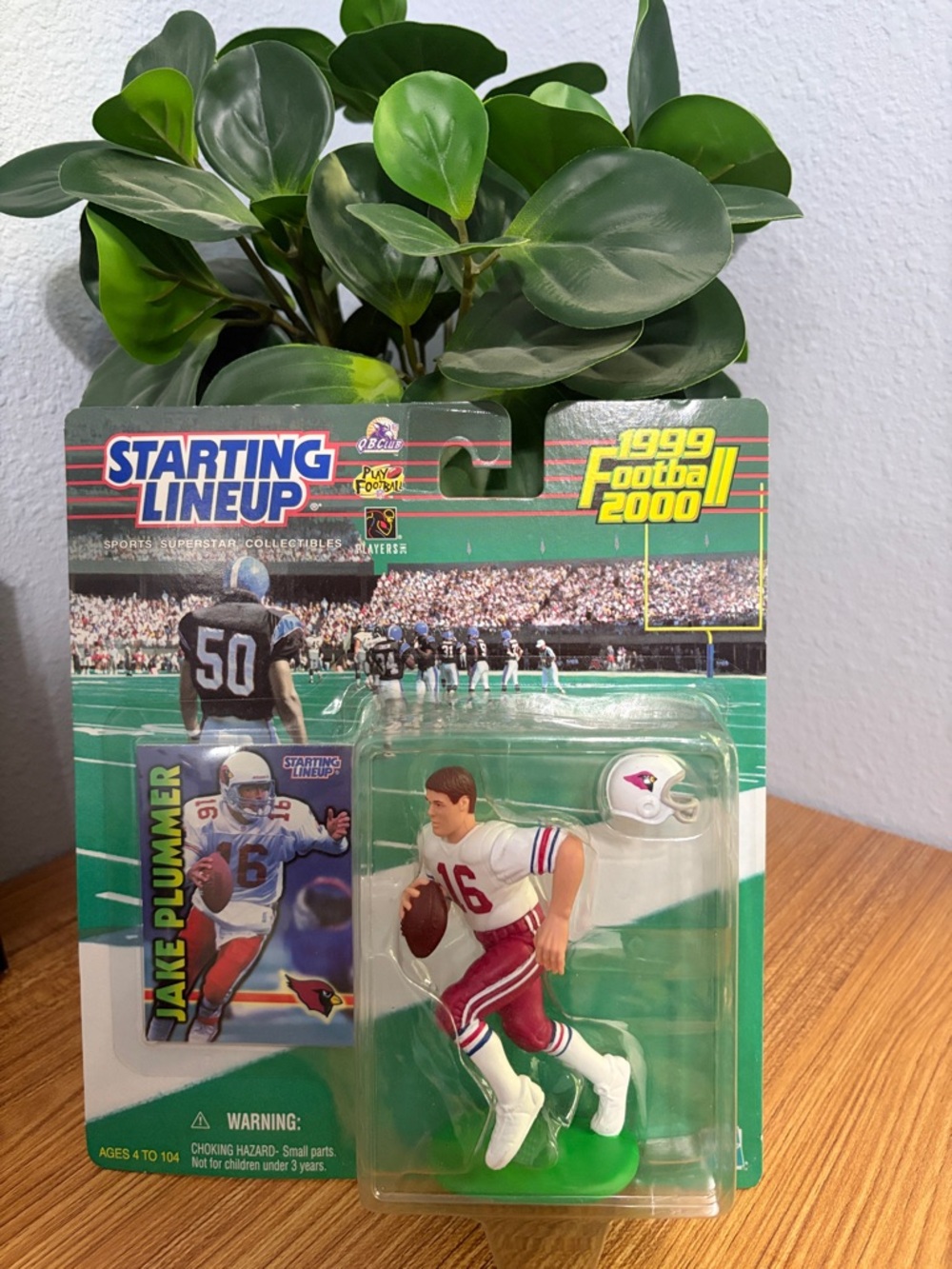 Jake Plummer Starting Lineup Football Figure - Green Cardinals 1999